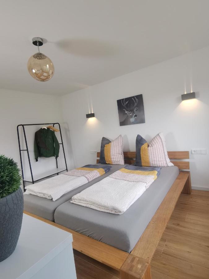 Moderne Ferienwohnung Gartenblick Amtzell ภายนอก รูปภาพ